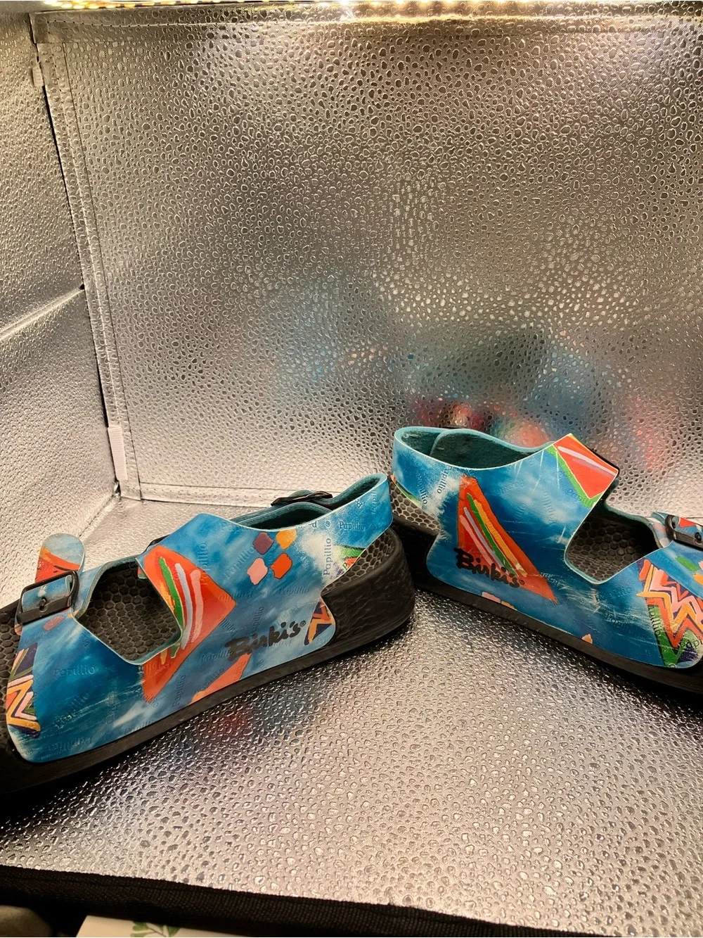 Birkenstock colorful sandals